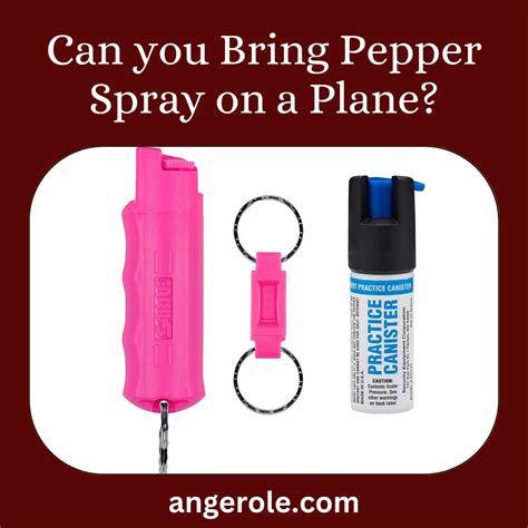 Can You Bring Pepper Spray on a Plane Carry-On? And Why Do Airports Smell Like Pretzels?